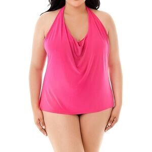 MAGICSUIT SOPHIE UNDERWIRE TANKINI TOP PLUS SIZE 22W ROSE BRAND NEW